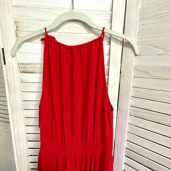 Polo Ralph Lauren Sleeveless Halter Maxi Dress - Picture 6 of 7